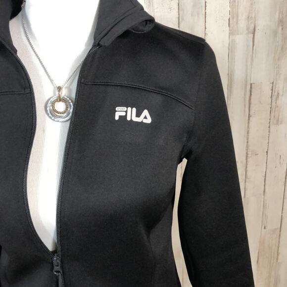 Fila Sport Jacket with Fleece Inner Lining Size Small - Picture 3 of 8